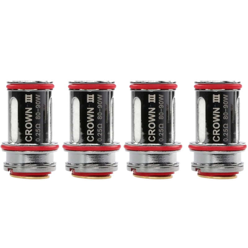 Uwell Crown 3 Verdampferkpfe - SUS316 Coils - 4er Pack 