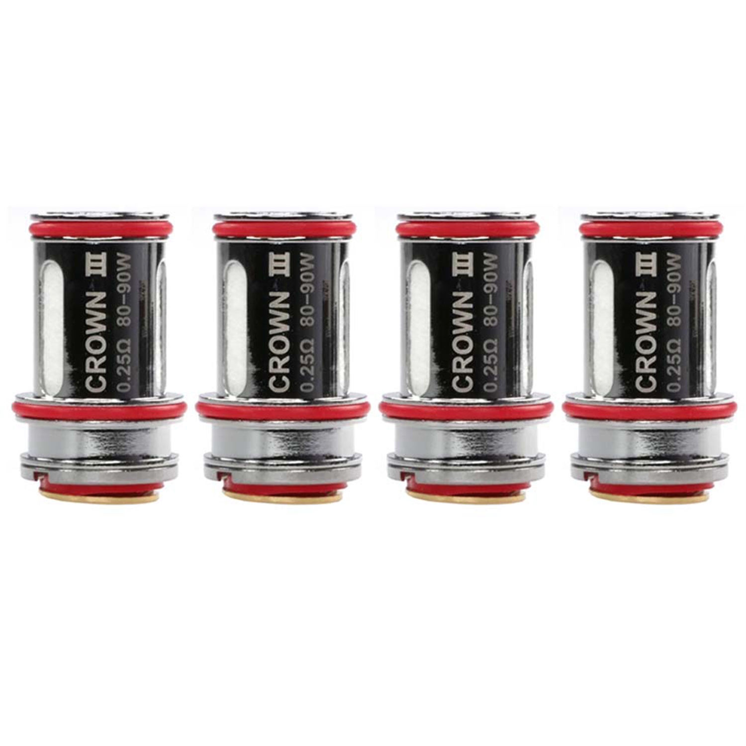 Uwell Crown 3 Verdampferkopfe Sus316 Coils 4er Pack Zubehor