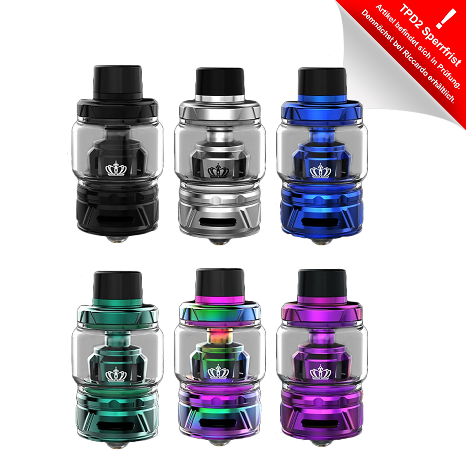 Uwell Crown 4 Tank - Clearomizer - 28 mm - 6,0 ml ...