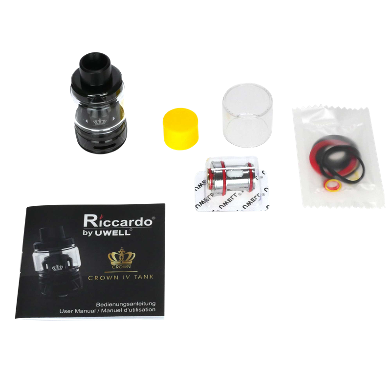 Uwell Crown 4 Tank Clearomizer 26 Mm 6 0 Ml Dl Uwell Clearomizer