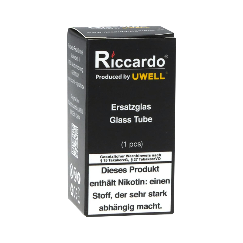 Uwell Ersatzglas - Whirl Clearomizer - 24 mm R - 3,5 ml  
