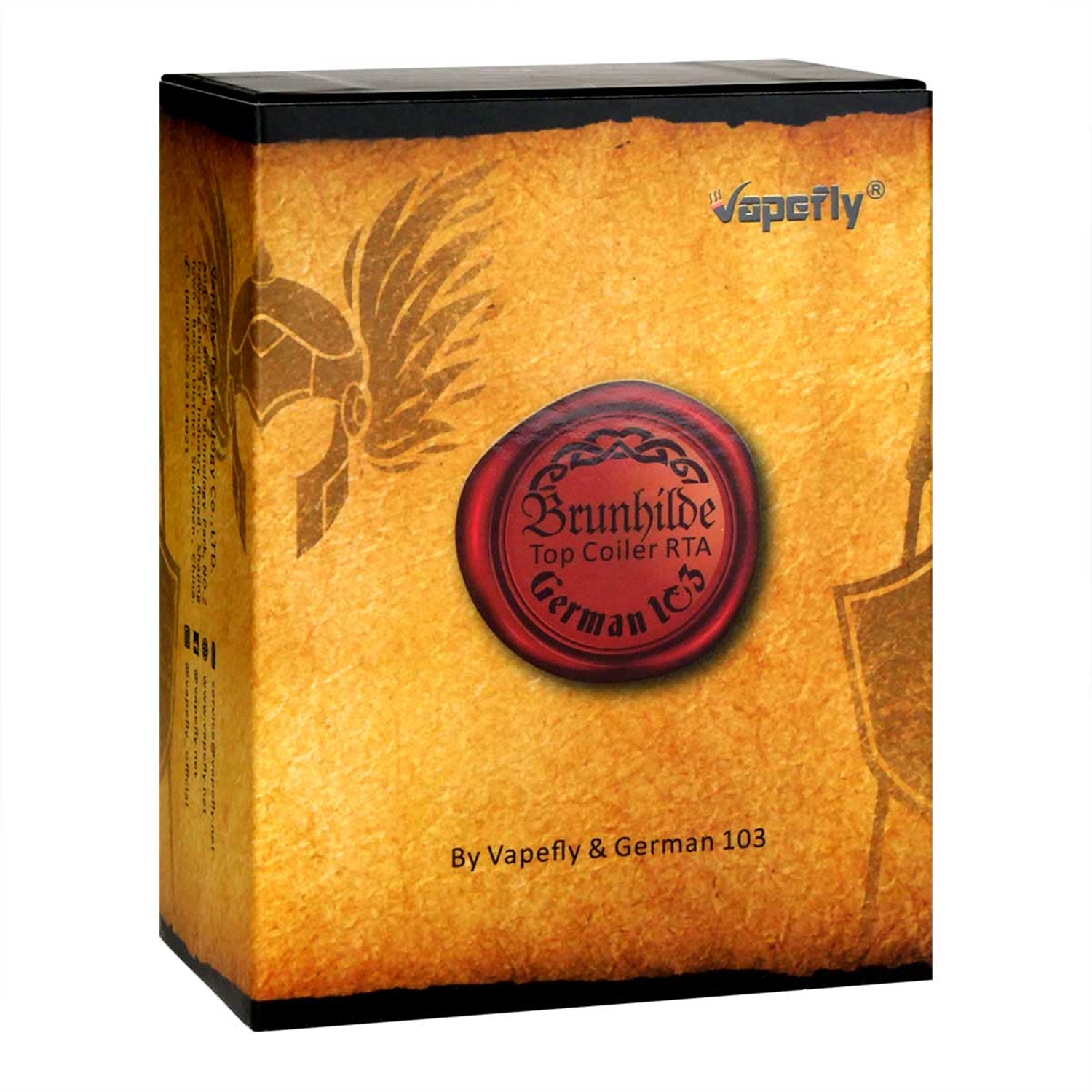 Vapefly Brunhilde Rta 25 Mm 8 0 Ml Dual Coil Squid