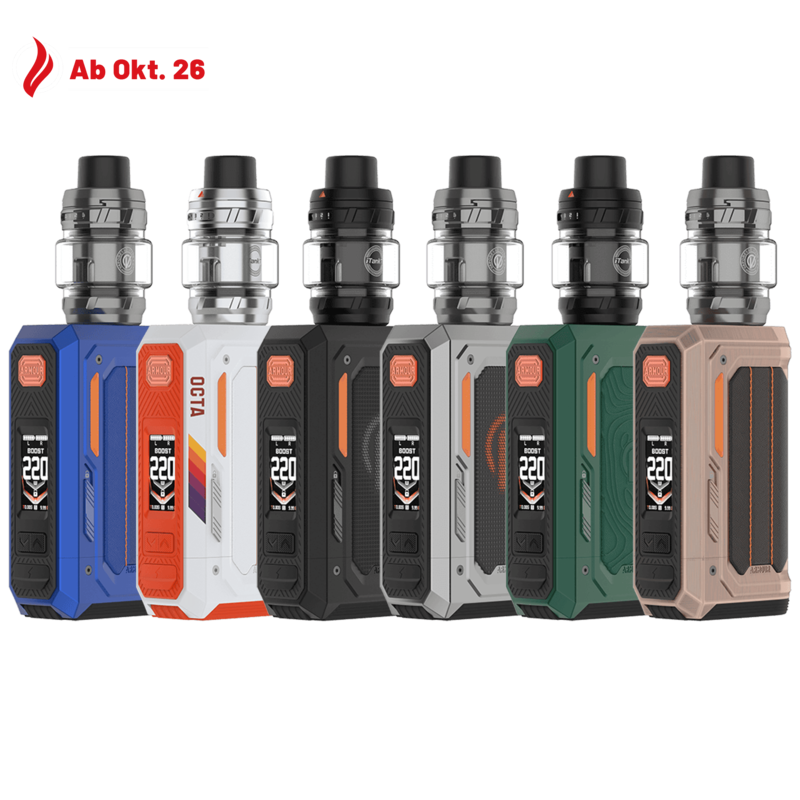 Vaporesso Armour Octa + iTank T Tank Kit - E-Zigarette - 220 W - 6 ml