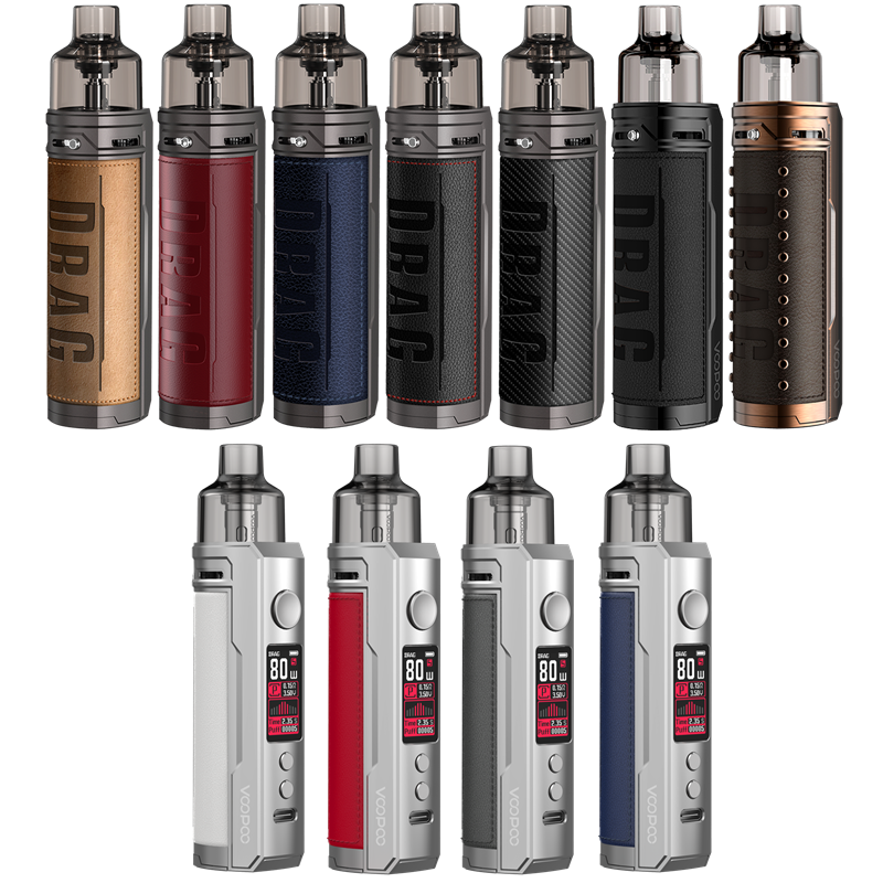 Voopoo Drag X Mod Pod - 4,5 ml - 18650er Akku - E-Zigaretten Sets