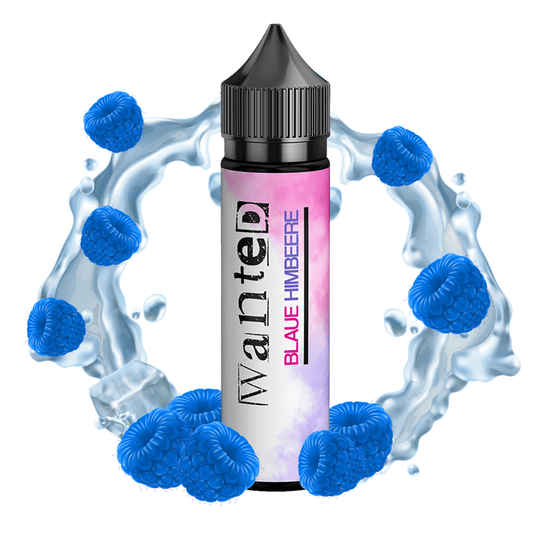 Wanted Aroma - Blaue Himbeere - 10 ml Longfill