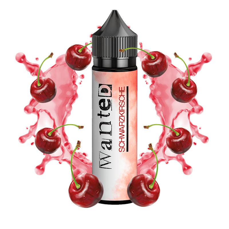 Wanted Aroma - Schwarzkirsche - 10 ml Longfill