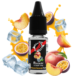 Riccardo E-Liquid Pfirsich Maracuja Fresh - 10 ml
