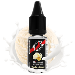 Riccardo E-Liquid Vanille Sahne - 10 ml