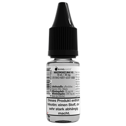 Bang Juice - Nikotin-Shot - MAX VG - 10 ml - 20 mg/ml