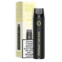 POD SALT GO 600 - Banana Ice - Einweg E-Zigarette