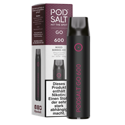 POD SALT GO 600 - Mixed Berries Ice - Einweg E-Zigarette