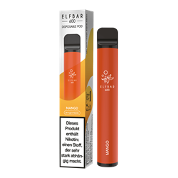 ELF Bar 600 Mango - Einweg E-Zigarette - 20 mg / ml