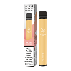 ELF Bar 600 CP Peach ICE - Einweg E-Zigarette