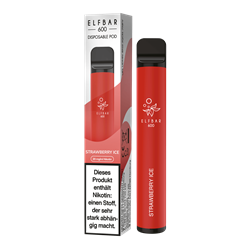 ELF Bar 600 CP Strawberry ICE - Einweg E-Zigarette