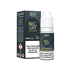 KTS Black Line - Black Tea - 10 ml Nikotinsalz