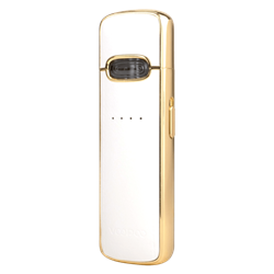 white inlaid gold