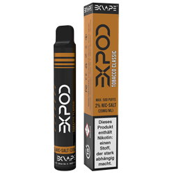 eXvape EXPOD - Tobacco Classic - Einweg E-Zigarette