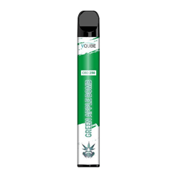 VQUBE SPLIFFDADDY CBD Pen - Green Apple Bomb - Einweg E-Zigarette