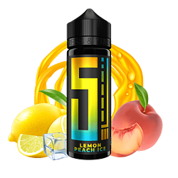 5EL Aroma Lemon Peach ICE - 10 ml Longfill