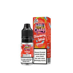 Bad Candy E-Liquid - Strawberry Splash - 10 ml Nikotinsalz