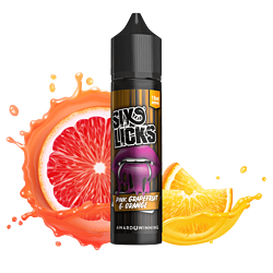 Six Licks Aroma - Pink Grapefruit Orange - 10 ml Longfill