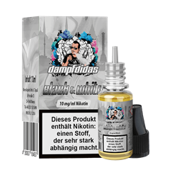 Dampfdidas E-Liquid - Black & White - 10 ml Nikotinsalz