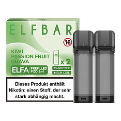 ELF Bar ELFA - Kiwi Passion Fruit Guava Pod - 2er Pack