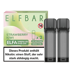 ELF Bar ELFA - Strawberry Kiwi Pod - 2er Pack