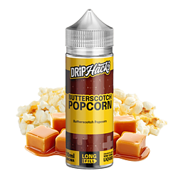 Drip Hacks Aroma - Butterscotch Popcorn - 10 ml Longfill