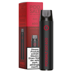 POD SALT GO 600 - Double Apple - Einweg E-Zigarette