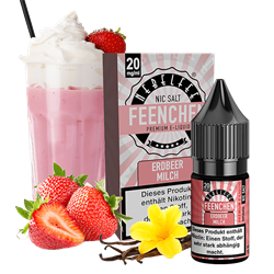 Nebelfee Feenchen E-Liquid - Erdbeermilch - 10 ml Nikotinsalz