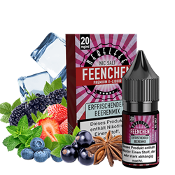 Nebelfee Feenchen E-Liquid - Erfrischender Beerenmix - 10 ml Nikotinsalz