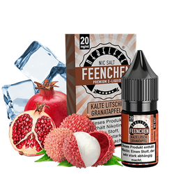 Nebelfee Feenchen E-Liquid - Kalte Litschi Granatapfel - 10 ml Nikotinsalz