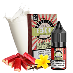 Nebelfee Feenchen E-Liquid - Rhabarber Vanillecreme - 10 ml Nikotinsalz