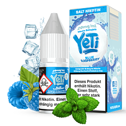 Yeti E-Liquid - Blue Raspberry - 10 ml Nikotinsalz