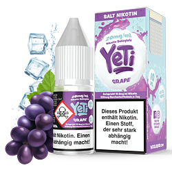 Yeti E-Liquid - Grape - 10 ml Nikotinsalz