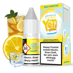 Yeti E-Liquid - Lemonade - 10 ml Nikotinsalz