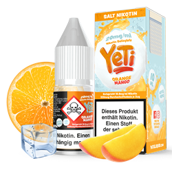 Yeti E-Liquid - Orange Mango - 10 ml Nikotinsalz