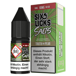 Six Licks E-Liquid - Truth Or Pear - 10 ml Nikotinsalz