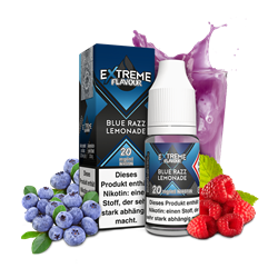 Extreme Flavour - Blue Razz Lemonade - 10 ml Hybrid-Nikotinsalz Liquid