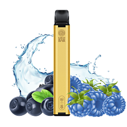 Vape Gold - Gold BAR 600 - Blue Raspberry - Einweg E-Zigarette