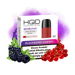 HQD Cirak - Blackberry Cherry Pod - 2er Pack