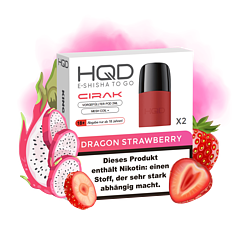 HQD Cirak - Dragon Strawberry Pod - 2er Pack