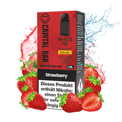 Capital BAR - Strawberry Pod - 1er Pack