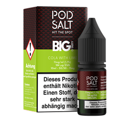 Pod Salt Fusion - Big Tasty - Cola with Lime - 10 ml Nikotinsalz Liquid