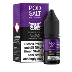 Pod Salt Fusion - Evil Cloud - Summer Syrup - 10 ml Nikotinsalz Liquid