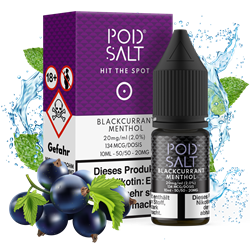 Pod Salt Core - Blackcurrant Menthol - 10 ml Nikotinsalz Liquid