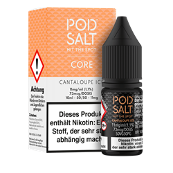 Pod Salt Core - Cantaloup Ice - 10 ml Nikotinsalz Liquid