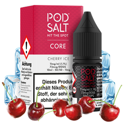 Pod Salt Core - Cherry Ice - 10 ml Nikotinsalz Liquid