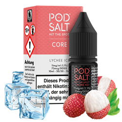 Pod Salt Core - Lychee Ice - 10 ml Nikotinsalz Liquid